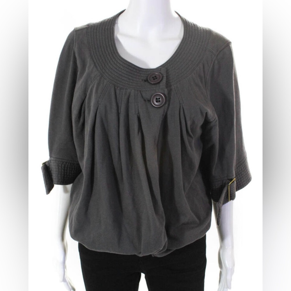 Mike & Chris Bubble Crop Jacket, Sz S